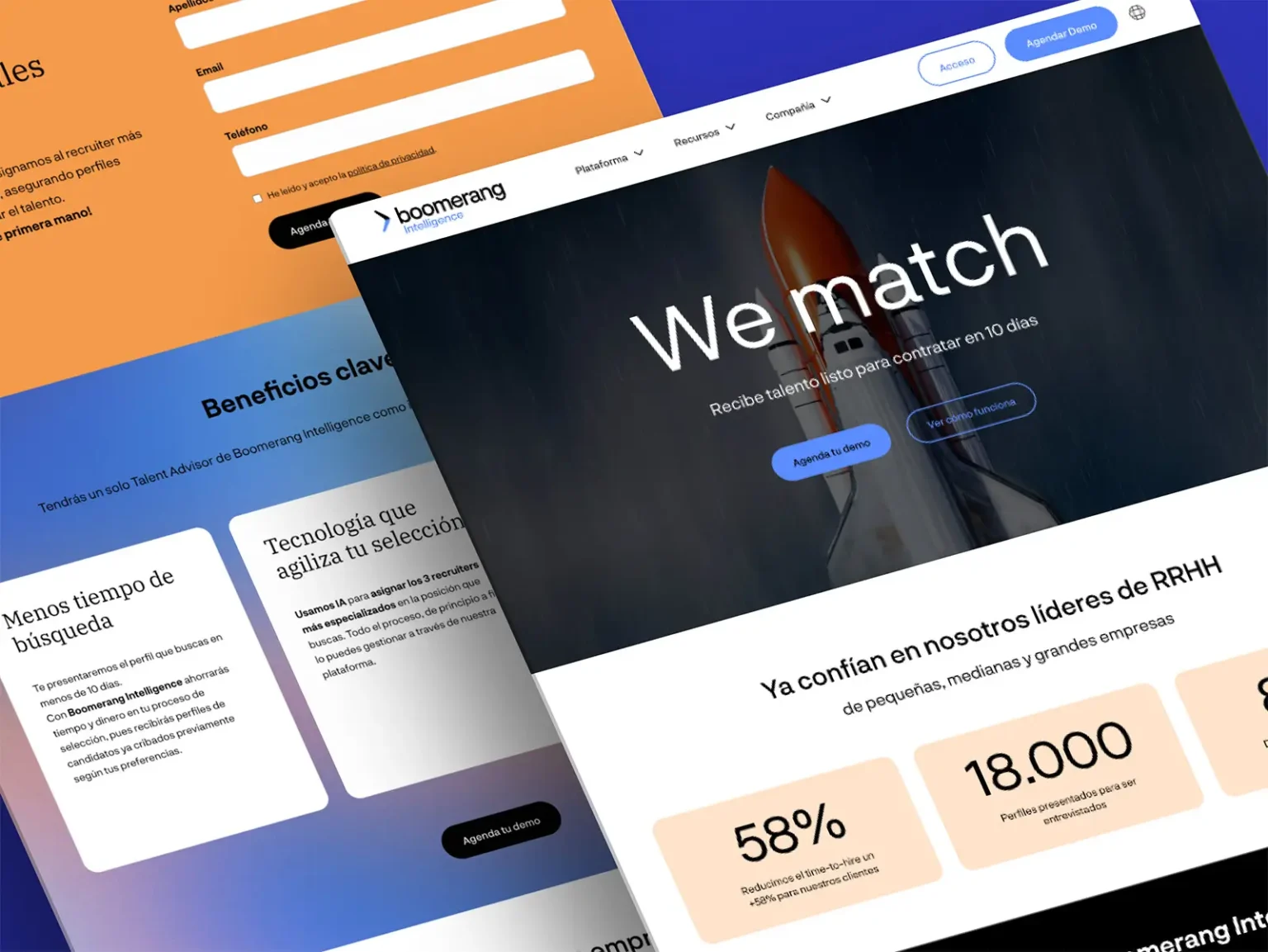 Mockup web Boomerang Intelligence